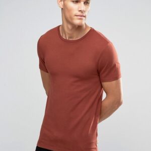 A man in a red shirt.