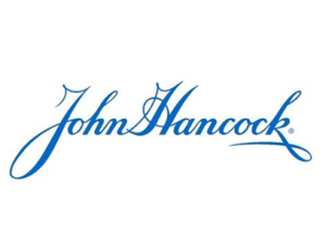 John hancock logo on a white background.